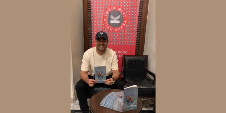 Author Karanbir Singh launches his poetry book, ‘Silent Verses’