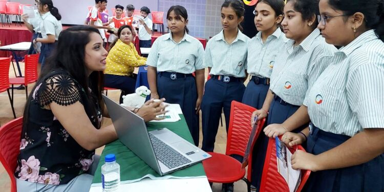 GIIS Ahmedabad Hosted University Connect Program for Grade 10 to 12 Students with Delegates from 27 US Universities