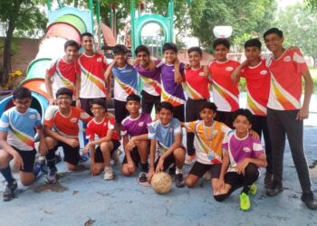 GIIS Ahmedabad champions Qualify for State Level in Subroto Cup International Football Tournament