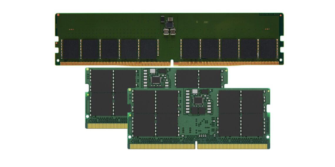 Kingston Technology Advances Server Premier Memory Line Adding DDR5 5600MT/s and 5200MT/s Speeds for ECC UDIMMs and ECC SODIMMs