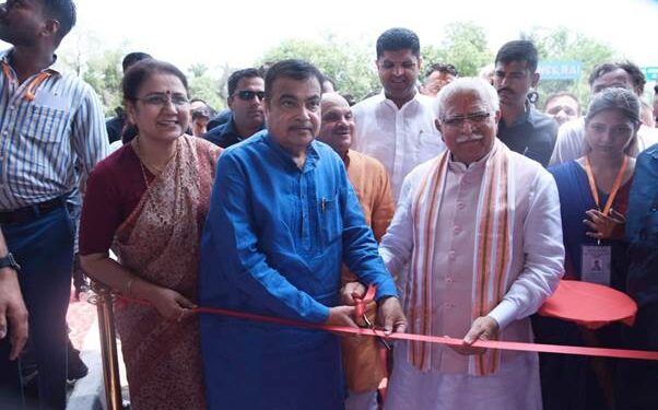 Shri Nitin Gadkari inaugurates and lays foundation stone of 4 National Highway projects at Sonepat, Karnal and Ambala in Haryana worth Rs 3,835 crore