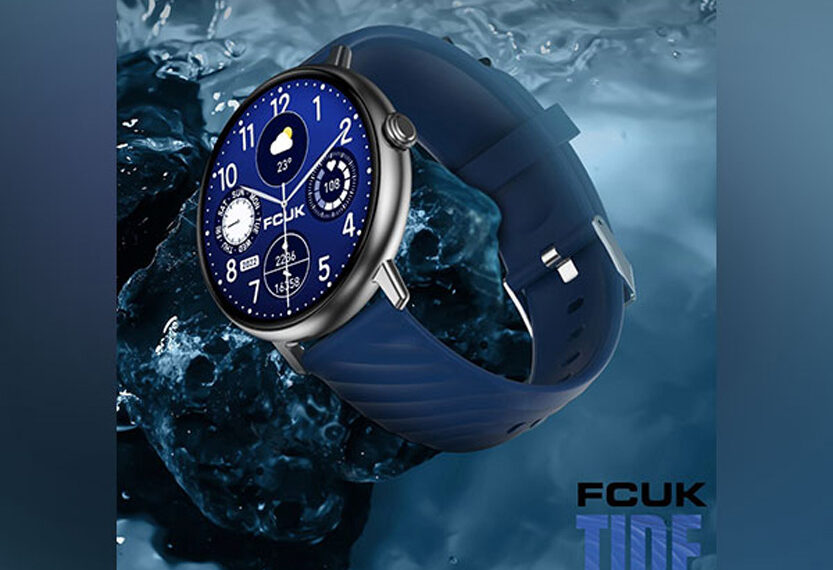 FCUK launches fashion-tech smartwatch Tide, premium textured strap with a built-in voice assistance & single sync BT calling at Rs 1995 on Amazon Fashion