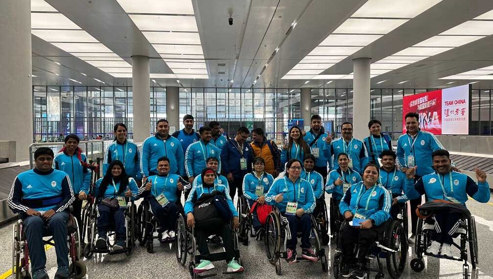 Indian Para Power Lifters, Coached by Tanvir Logani, Set out for Asian Para Games